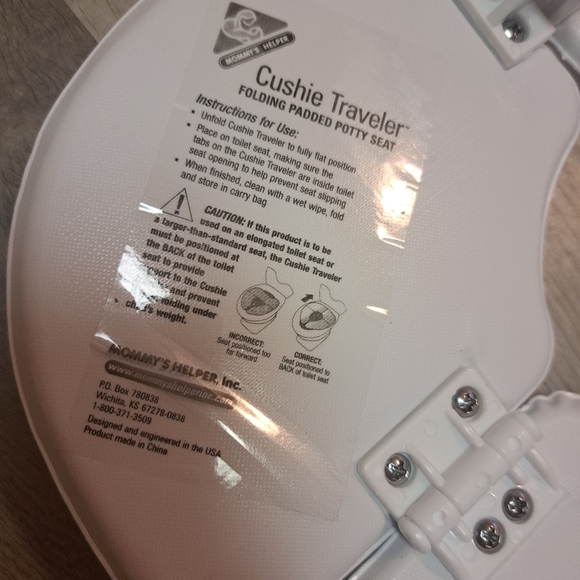 π NIB Cushie Traveler Portable Toilet Seat Toddler Potty Training π - Picture 13 of 16